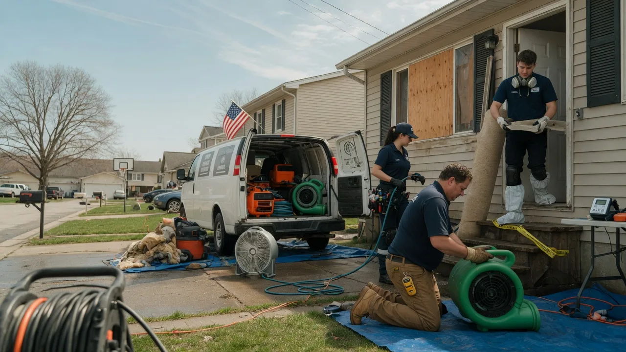 Water Damage Restoration in Mathews, LA near me
